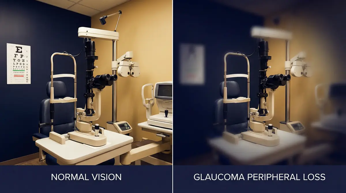 Perda Gradual da Visão Periférica