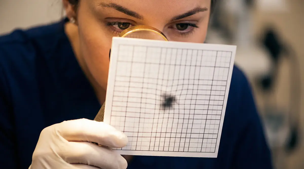 Distorção de Imagens (Metamorfopsia)